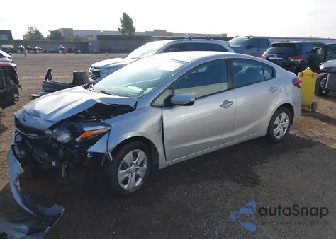 2017 Kia Forte Lx from USA, damaged, VIN 3KPFK4A74HE128722